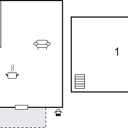 Διαμέρισμα 1 Bedroom Stunning In Nordenbro Vesteregn